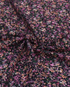 Tecido Viscose Fina Micro Liberty Colorido e Preto