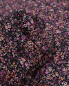 Tecido Viscose Fina Micro Liberty Colorido e Preto
