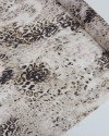 Tecido Cambraia de Poliamida Italiano Animal Print Clássico Estonado