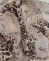 Tecido Cambraia de Poliamida Italiano Animal Print Clássico Estonado