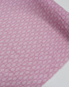 Tecido Viscose Fina Estampa Étnica Branco e Rosa