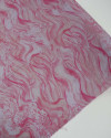 Tecido Viscose Ondas de Saturno Rosa e Cinza
