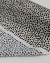 Tecido Crepe Silk Italiano Micro Animal Print Preto e Bege