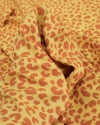 Tecido Viscose Animal Print Argila e Amarelo