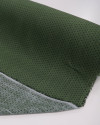 Tecido Viscose Texturizada Micro Poá Preto e Verde Militar