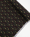 Tecido Viscose Texturizada Liberty Dourado, Marsala e Preto