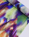 Tecido Tactel Fino Arte Abstrata Colorido