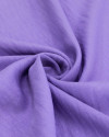 Tecido Crepe Duna Texturizada Lilás