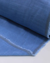 Tecido Linho Misto Texturizado Azul Céu