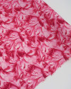 Tecido Crepe Koshibo Leve Macro Pétalas Tons de Rosa