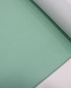 Tecido Linho Misto Estampado Micro Poá Branco e Verde Menta