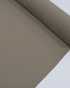 Tecido Crepe de Alfaiataria Quadriculado Tons Neutros