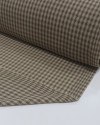 Tecido Crepe de Alfaiataria Quadriculado Tons Neutros