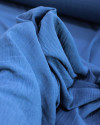 Tecido Crepe Duna Azul Força Aérea