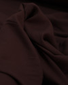 Tecido Viscose Sarjada Marrom Escuro