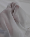 Tecido Crepe Chiffon Offwhite 
