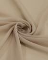Tecido Crepe Chiffon Bege