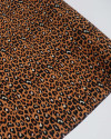 Tecido Viscose Animal Print Bege, Preto e Argila