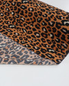 Tecido Viscose Animal Print Bege, Preto e Argila (2.2m)