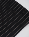 Tecido Crepe Koshibo Leve Listras Duplas Bege e Preto (0.6m)