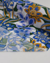 Tecido Viscose Boho Floral Tons Frios