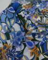 Tecido Viscose Boho Floral Tons Frios