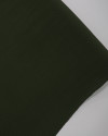 Tecido Crepe Duna Risca de Giz Branco e Verde Militar