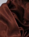 Tecido Viscose Acetinada Chocolate