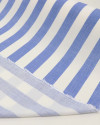 Tecido Viscose Macro Listras Azul Mescla