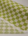 Tecido Viscose Micro Xadrez Verde Oliva