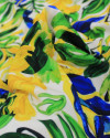 Tecido Viscose Premium Brasilidade Folhagens Abstratas