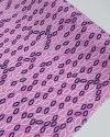 Tecido Viscose Folhas em Rascunho Branco, Azul Marinho e Rosa