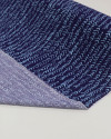 Tecido Viscose Texturizada Listras em Chevron Tons de Azul