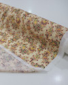 Tecido Viscose Italiano Estampa Paisley Colorido e Amarelo Requinte (COM DETALHES)