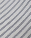 Tecido Crepe de Alfaiataria Italiano Listrado Estonado Offwhite e Cinza (COM DETALHES)