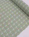 Tecido Tricoline Mista Cactos Tons de Verde e Branco