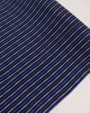 Tecido Viscose Multi Listrado Bege e Tons de Azul