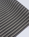 Tecido Viscose Multi Listras Creme e Preto