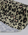 Tecido Viscose Premium Animal Print Preto e Amarelo Requinte