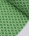 Tecido Viscose Premium Desenho Abstrato Tons de Verde