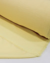 Tecido Crepe Duna Texturizado Amarelo Manteiga