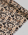 Tecido Viscose Italiano Animal Print Tons de Marrom e Nude