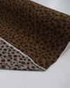 Tecido Viscose Tapete Floral Tons de Marrom