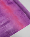 Tecido Crepe Chiffon Pintura Tie Dye Rosa e Roxo