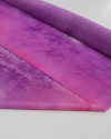 Tecido Crepe Chiffon Pintura Tie Dye Rosa e Roxo