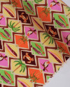 Tecido Viscose Texturizada Estampa Tropical em Recortes Colorio