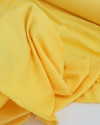 Tecido Crepe Duna Texturizado Amarelo