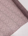 Tecido Crepe Chiffon Italiano Pingos Irregulares Preto e Rosa Chá