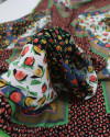 Tecido Viscose Estampa Lenço Floral Liberty