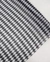 Tecido Crepe Chiffon Losangos P/B
